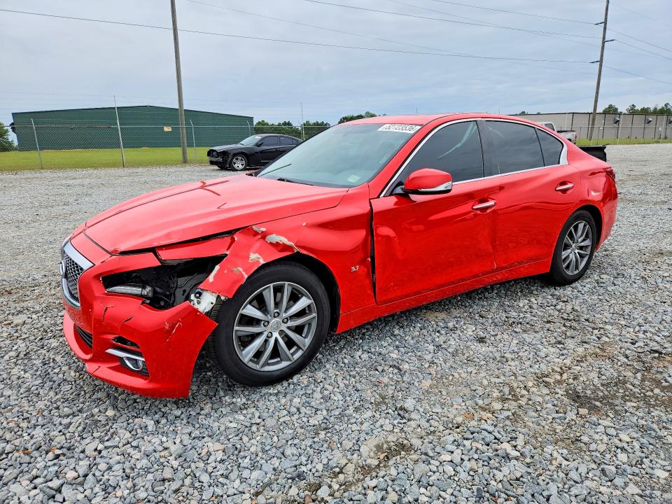 2015 Infiniti Q50 მანქანა იყიდება აუქციონზე, vin: JN1BV7AP0FM337772, აუქციონის ნომერი: 52723536
