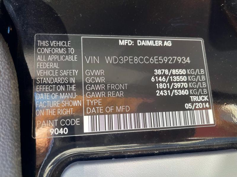 Aukcja sprzedaży 2014 Mercedes-benz Sprinter, vin: WD3PE8CC6E5927934, numer aukcji: 53090936