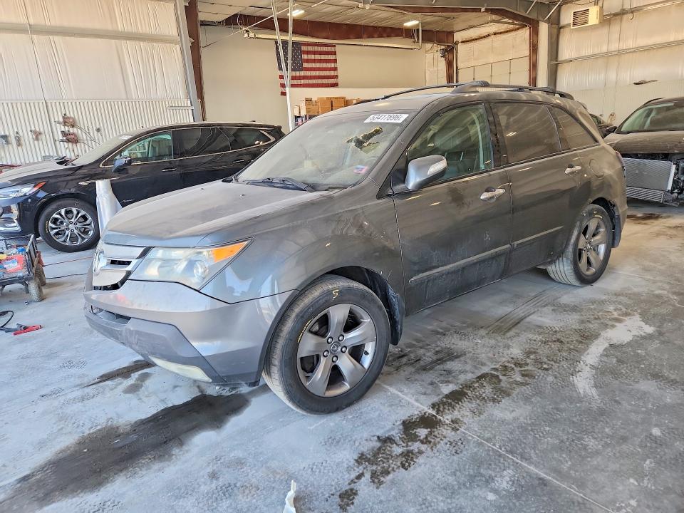 53417696 :رقم المزاد ، 2HNYD285X7H527708 vin ، 2007 Acura Mdx مزاد بيع