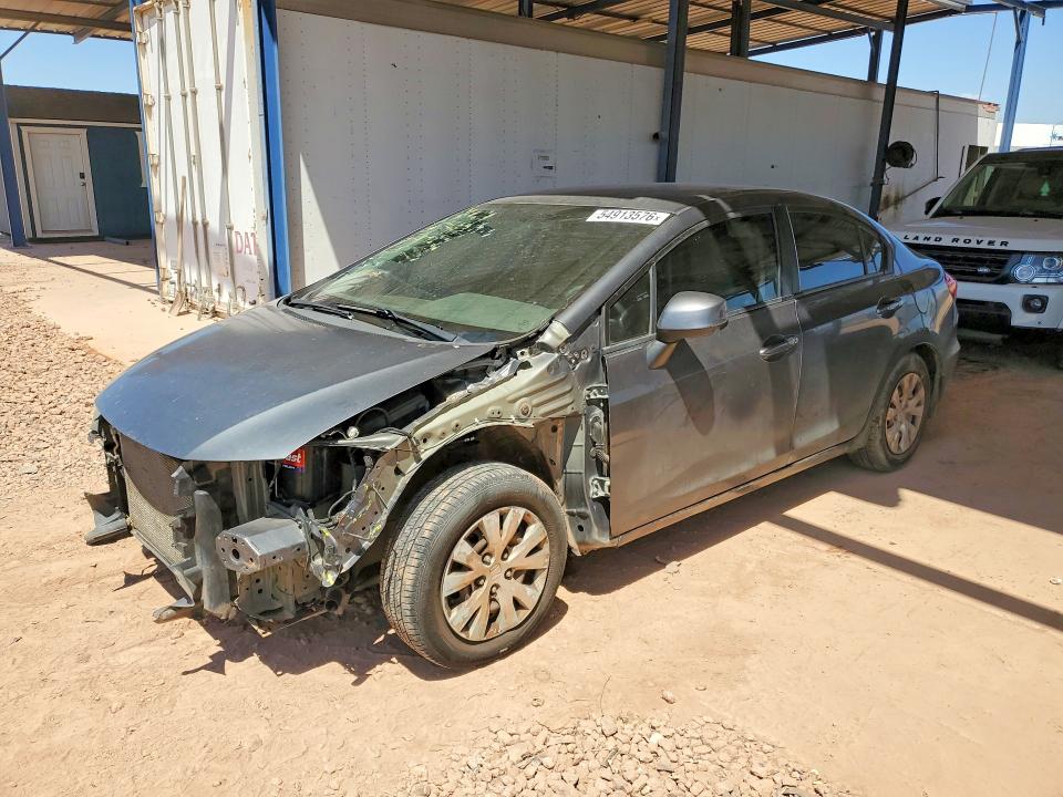 54913576 :رقم المزاد ، 19XFB2F55CE326357 vin ، 2012 Honda Civic مزاد بيع