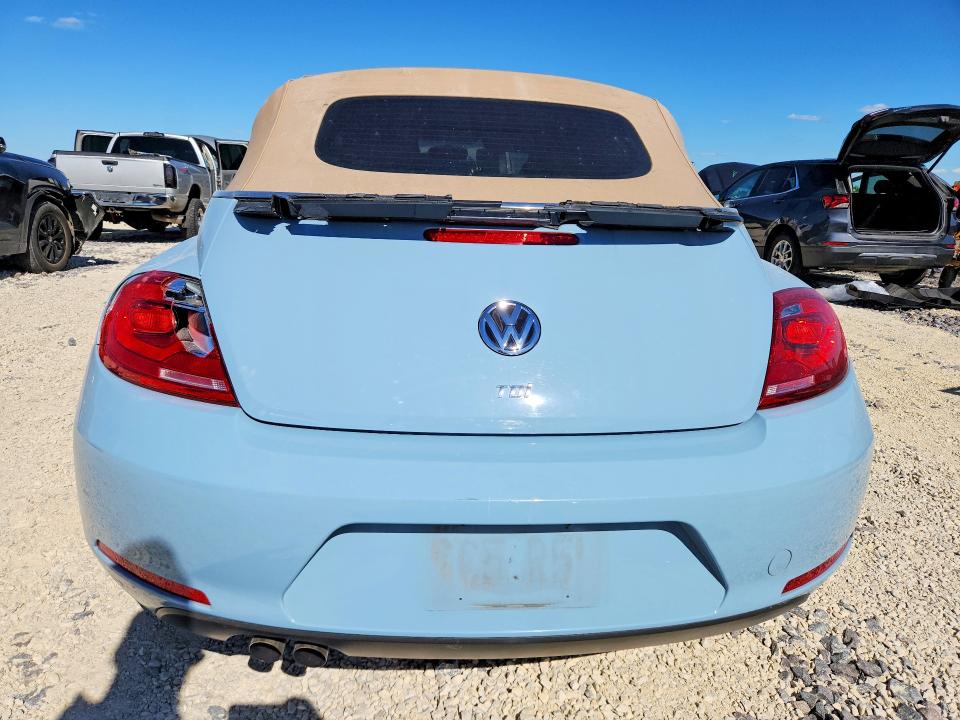 52758516 :رقم المزاد ، 3VW5L7AT5DM817317 vin ، 2013 Volkswagen Beetle مزاد بيع