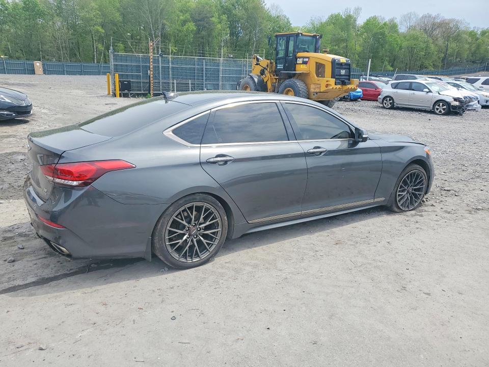 2019 Genesis G80 მანქანა იყიდება აუქციონზე, vin: KMTFN4JE9KU320640, აუქციონის ნომერი: 53429446