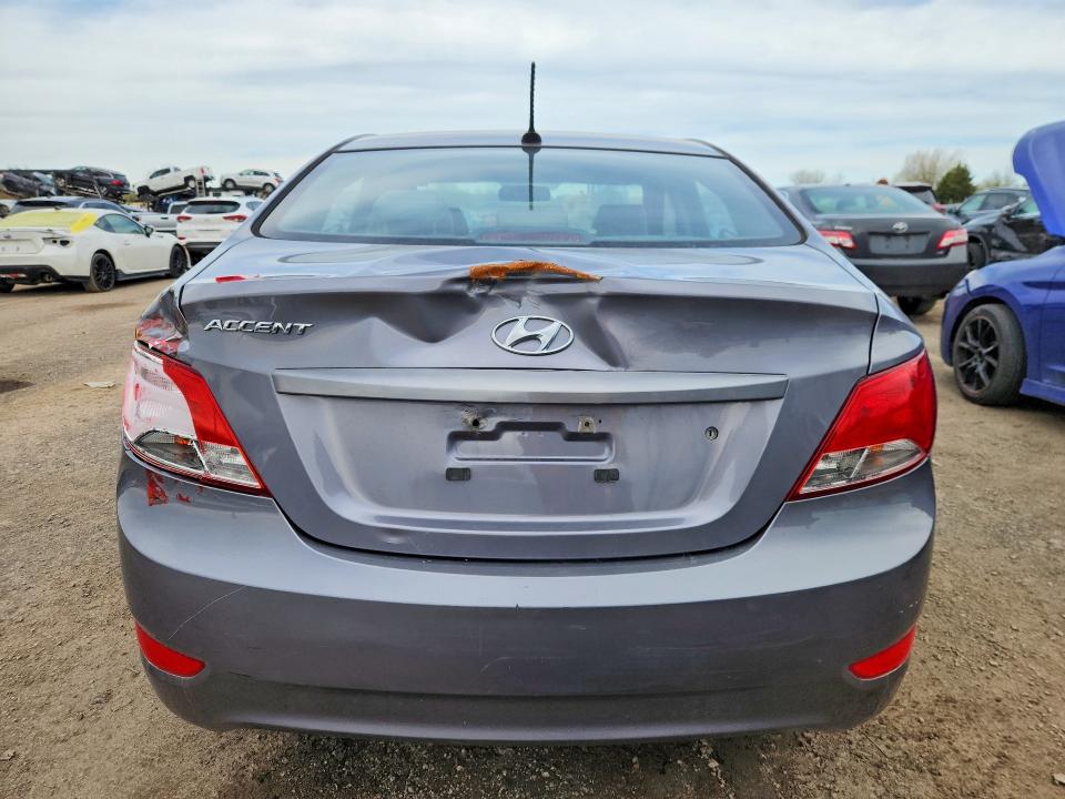 52741956 :رقم المزاد ، KMHCT4AE6FU853814 vin ، 2015 Hyundai Accent مزاد بيع