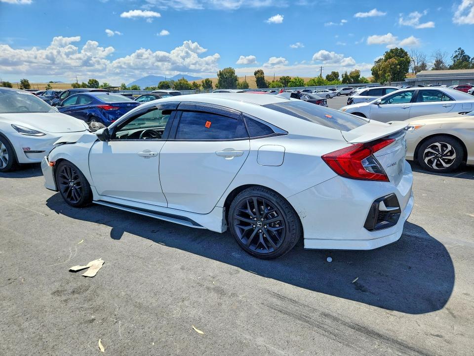 55023286 :رقم المزاد ، 2HGFC1E52LH704052 vin ، 2020 Honda Civic مزاد بيع