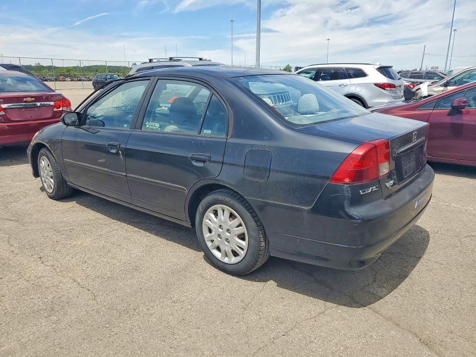 2005 Honda Civic მანქანა იყიდება აუქციონზე, vin: 1HGES16565L012380, აუქციონის ნომერი: 55094226