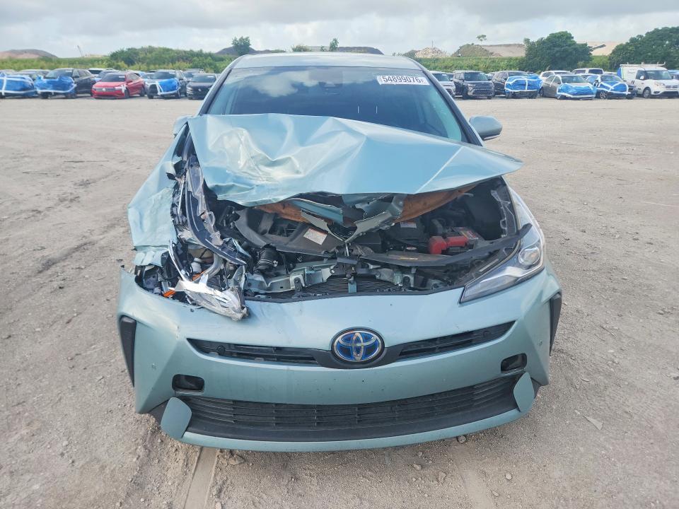 2019 Toyota Prius მანქანა იყიდება აუქციონზე, vin: JTDKARFU4K3087536, აუქციონის ნომერი: 54899076