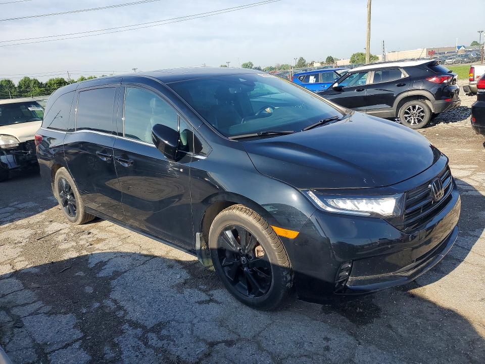 2023 Honda Odyssey მანქანა იყიდება აუქციონზე, vin: 5FNRL6H71PB027786, აუქციონის ნომერი: 55023416