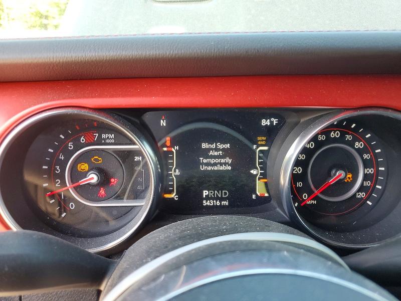 49612666 :رقم المزاد ، 1C4HJXFNXMW581053 vin ، 2021 Jeep Wrangler Unlimited مزاد بيع
