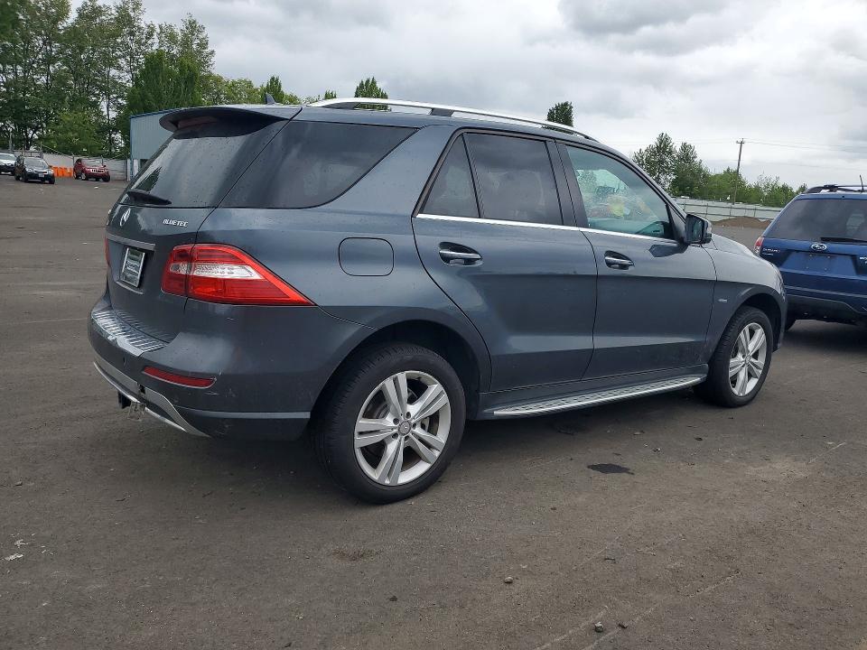 54080796 :رقم المزاد ، 4JGDA2EB2CA033063 vin ، 2012 Mercedes-benz Ml مزاد بيع