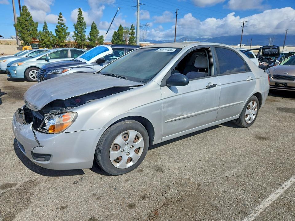Aukcja sprzedaży 2008 Kia Spectra, vin: KNAFE122385493183, numer aukcji: 55340456