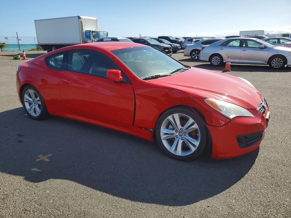 52241516 :رقم المزاد ، KMHHT6KD9CU072725 vin ، 2012 Hyundai Genesis Coupe مزاد بيع