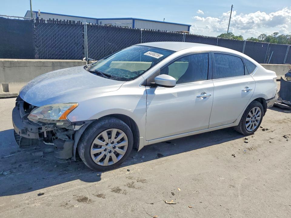 2014 Nissan Sentra მანქანა იყიდება აუქციონზე, vin: 3N1AB7AP0EL654755, აუქციონის ნომერი: 54498226