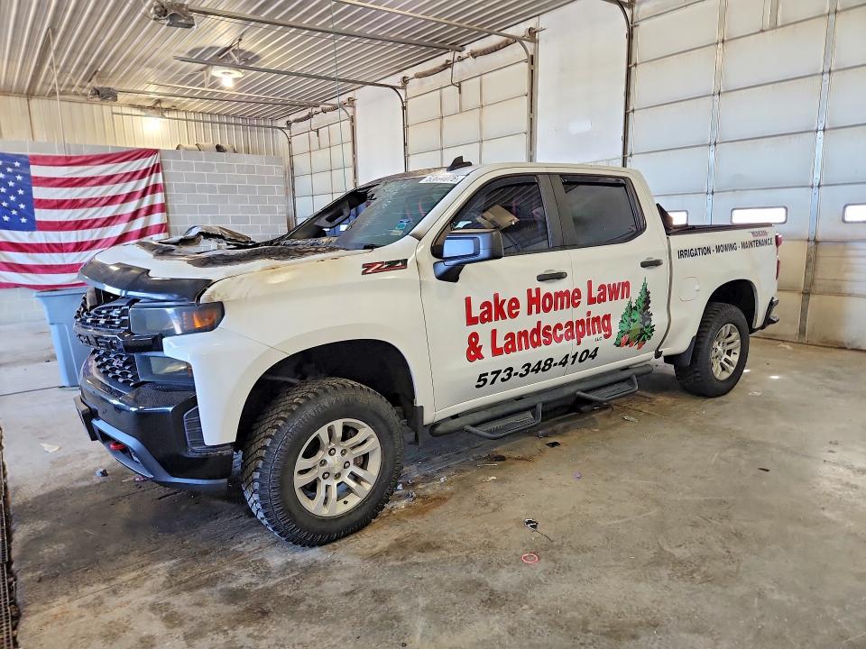 52894076 :رقم المزاد ، 1GCPYCEF1KZ214483 vin ، 2019 Chevrolet Silverado مزاد بيع