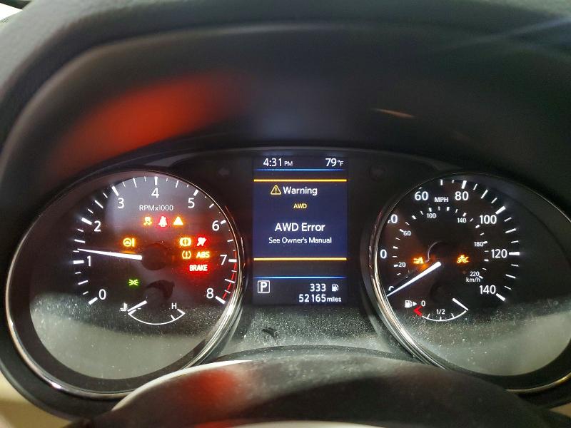 54753776 :رقم المزاد ، JN8AT2MV7LW100566 vin ، 2020 Nissan Rogue مزاد بيع