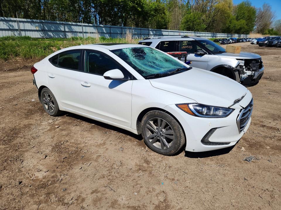 Продаж на аукціоні авто 2018 Hyundai Elantra, vin: 5NPD84LF3JH279126, номер лоту: 53560446