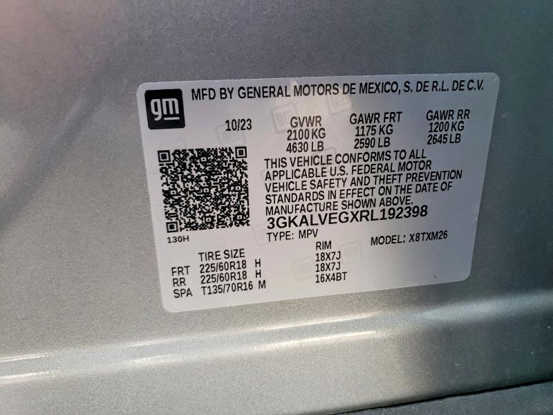 Продажа на аукционе авто 2024 Gmc Terrain, vin: 3GKALVEGXRL192398, номер лота: 55275306