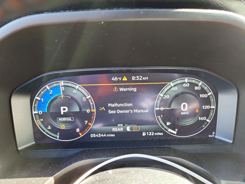 52714816 :رقم المزاد ، JA4J4VA81NZ091867 vin ، 2022 Mitsubishi Outlander مزاد بيع