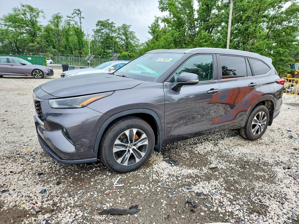 Продажа на аукционе авто 2023 Toyota Highlander, vin: 5TDKDRBH1PS009124, номер лота: 54770226