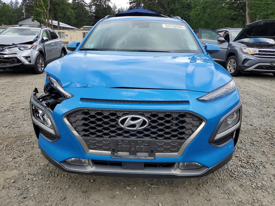 2019 Hyundai Kona მანქანა იყიდება აუქციონზე, vin: KM8K5CA56KU296803, აუქციონის ნომერი: 53758006