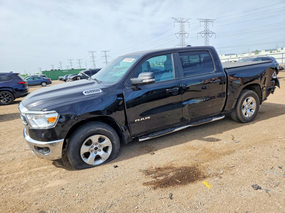 53929496 :رقم المزاد ، 1C6SRFFT2MN555292 vin ، 2021 Ram 1500 مزاد بيع