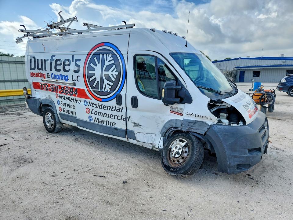 Продажа на аукционе авто 2018 Ram Promaster 2500, vin: 3C6TRVDG1JE151601, номер лота: 53880236