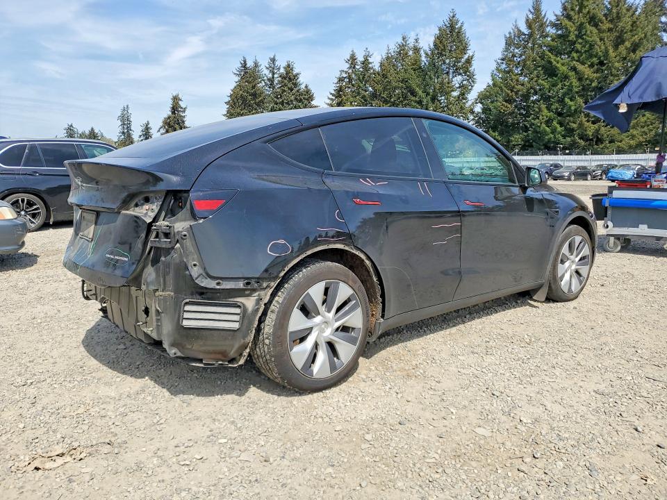 2024 Tesla Model Y მანქანა იყიდება აუქციონზე, vin: 7SAYGAEE3RF989115, აუქციონის ნომერი: 52071646