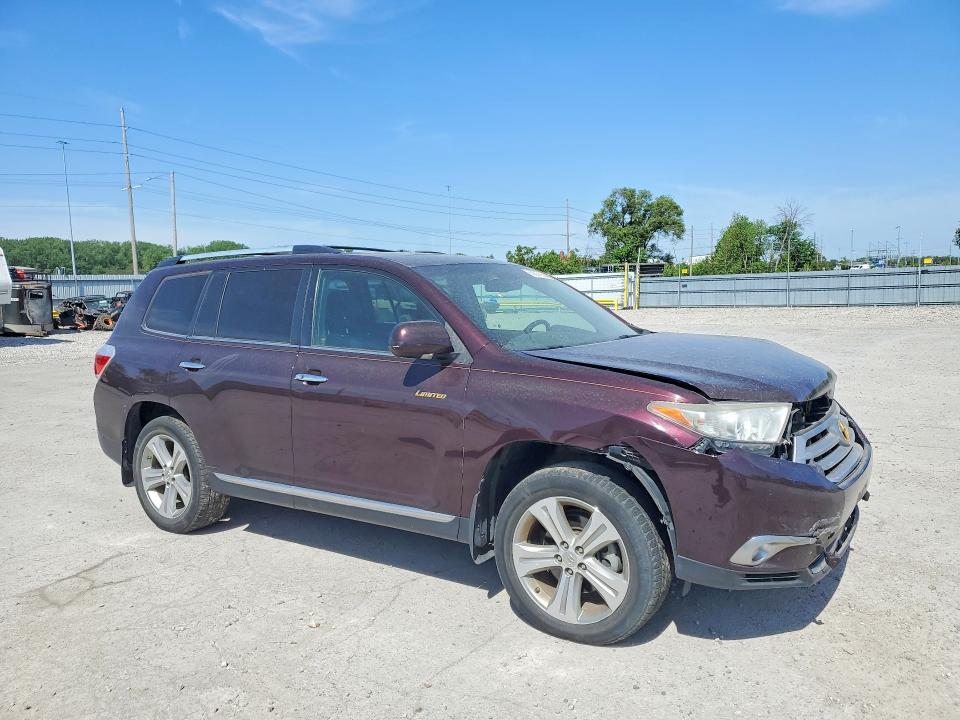 53507556 :رقم المزاد ، 5TDDK3EH4CS134216 vin ، 2012 Toyota Highlander مزاد بيع