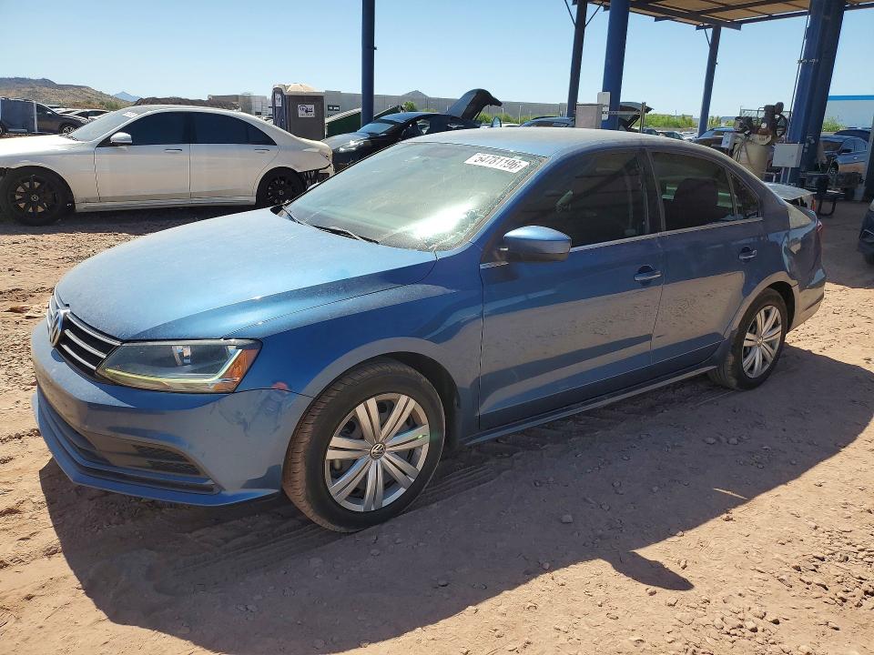 2017 Volkswagen Jetta მანქანა იყიდება აუქციონზე, vin: 3VW2B7AJ4HM308068, აუქციონის ნომერი: 54781196