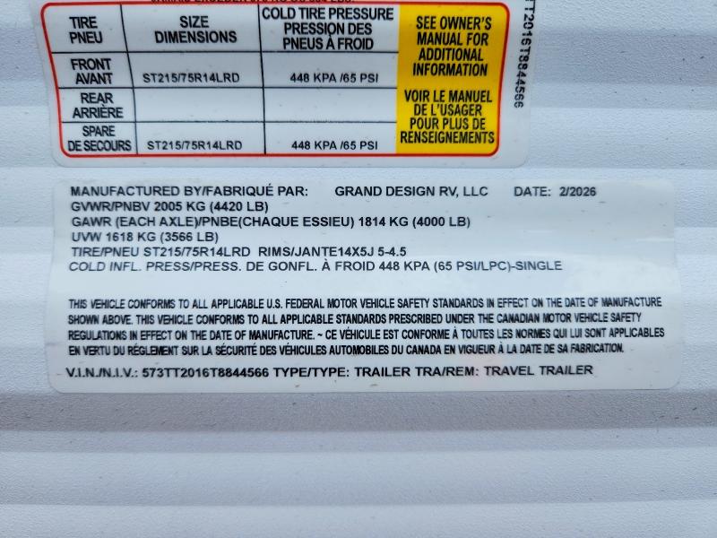 Продаж на аукціоні авто 2026 Grand Desi 151rb, vin: 573TT2016T8844566, номер лоту: 54424626