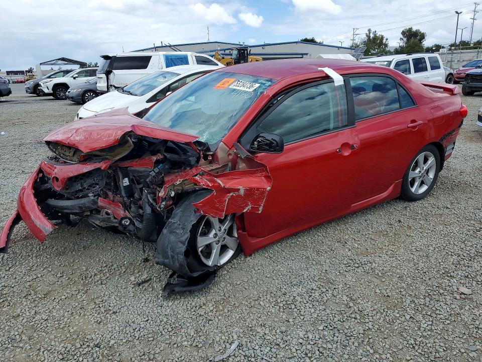 2013 Toyota Corolla მანქანა იყიდება აუქციონზე, vin: 5YFBU4EE2DP194180, აუქციონის ნომერი: 55284736