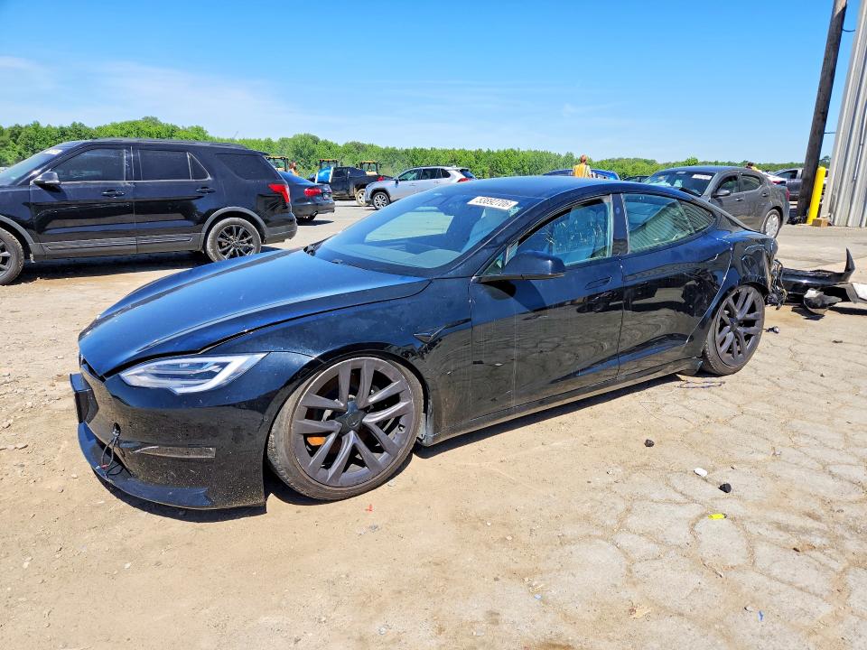 53892706 :رقم المزاد ، 5YJSA1E58NF462427 vin ، 2022 Tesla Model S مزاد بيع