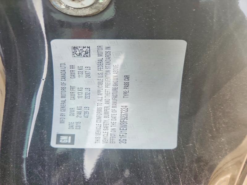 Продажа на аукционе авто 2015 Chevrolet Camaro, vin: 2G1FJ1EW8F9237224, номер лота: 53135536