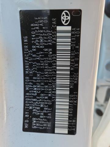 53971616 :رقم المزاد ، 5YFB4MDE4TP396390 vin ، 2026 Toyota Corolla مزاد بيع