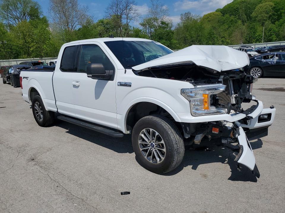 2020 Ford F150 მანქანა იყიდება აუქციონზე, vin: 1FTEX1EP1LFC19774, აუქციონის ნომერი: 53313426