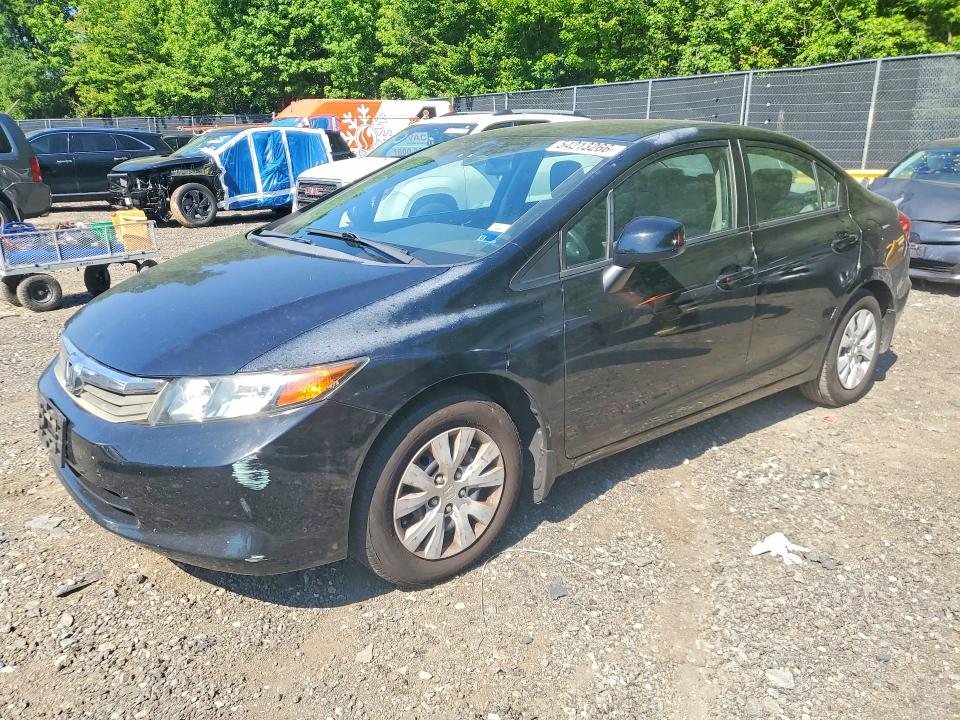 54213266 :رقم المزاد ، 2HGFB2F51CH598510 vin ، 2012 Honda Civic مزاد بيع