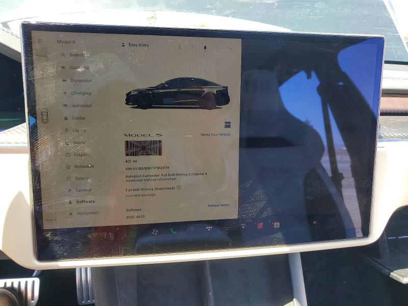 Продажа на аукционе авто 2026 Tesla Model S, vin: 5YJSA1E60TF562074, номер лота: 51033496