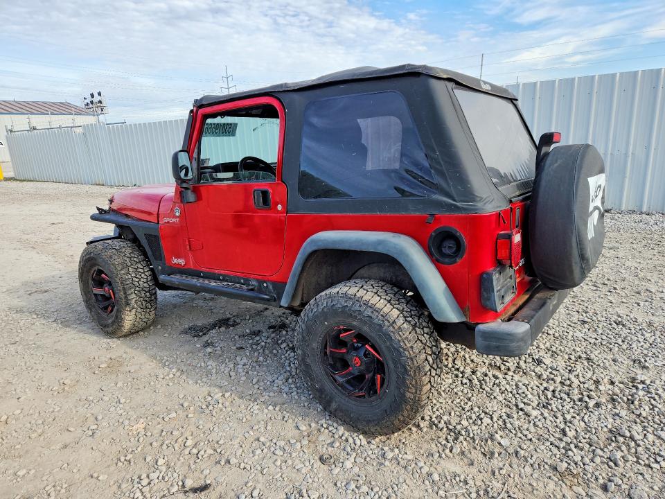 Продажа на аукционе авто 2006 Jeep Wrangler / Tj, vin: 1J4FA49S26P769936, номер лота: 53019566