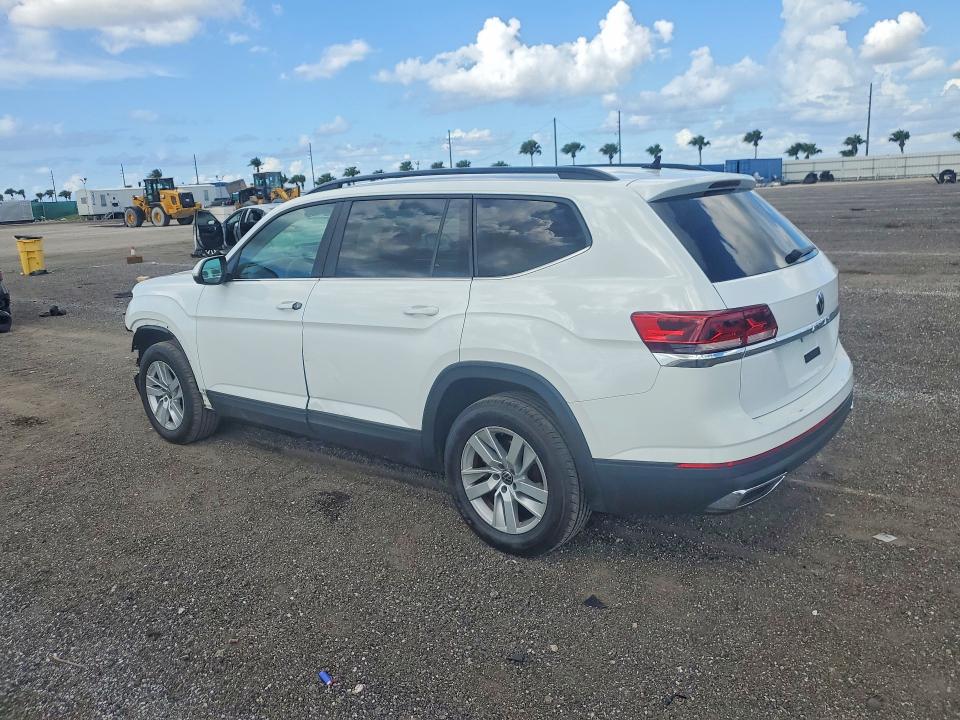 53936676 :رقم المزاد ، 1V2AP2CA7MC544580 vin ، 2021 Volkswagen Atlas مزاد بيع