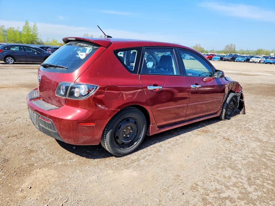 2008 Mazda 3 მანქანა იყიდება აუქციონზე, vin: JM1BK343681108248, აუქციონის ნომერი: 54836556