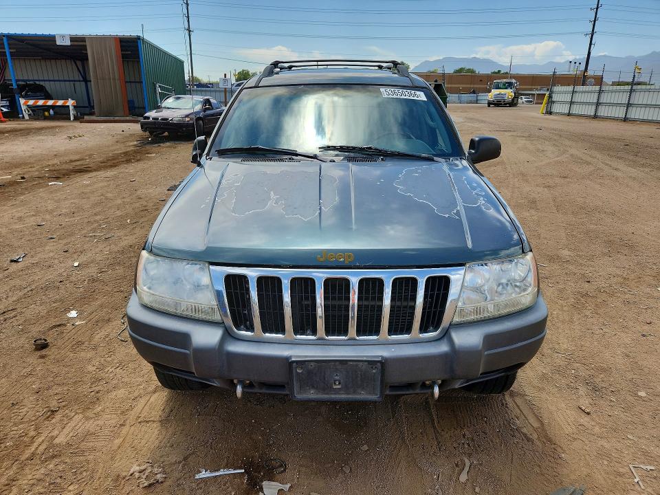 2002 Jeep Grand Cherokee მანქანა იყიდება აუქციონზე, vin: 1J8GW68J12C206709, აუქციონის ნომერი: 53650366
