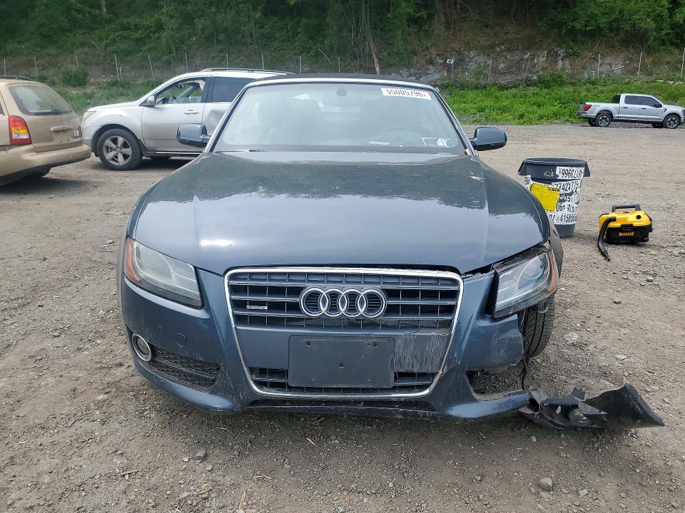 2010 Audi A5 მანქანა იყიდება აუქციონზე, vin: WAULFAFH8AN026071, აუქციონის ნომერი: 55005796