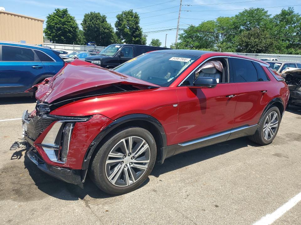 2024 Cadillac Lyriq მანქანა იყიდება აუქციონზე, vin: 1GYKPPRL9RZ108159, აუქციონის ნომერი: 54967866