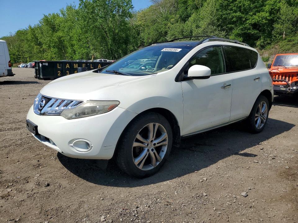 2010 Nissan Murano მანქანა იყიდება აუქციონზე, vin: JN8AZ1MW3AW122031, აუქციონის ნომერი: 54450286