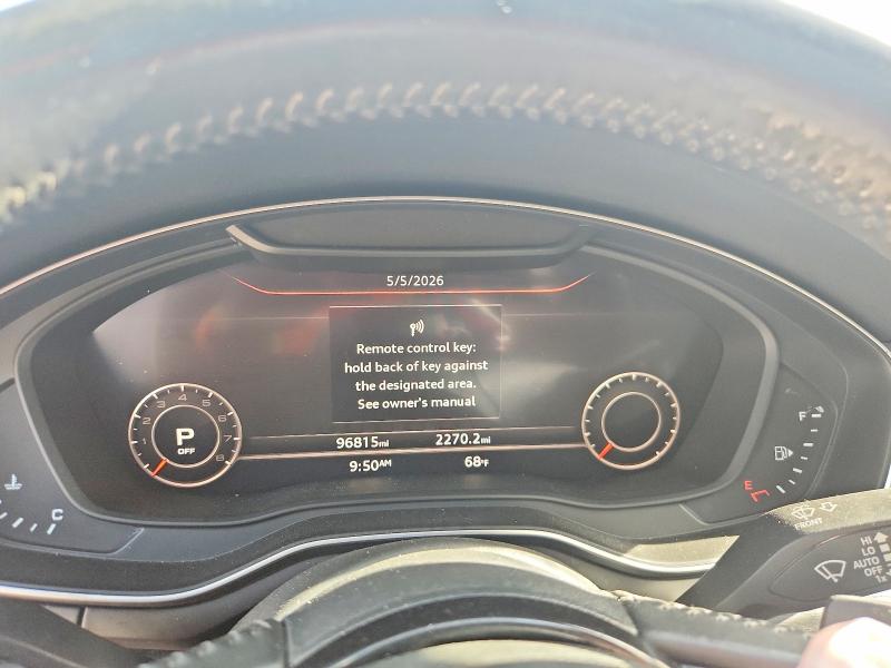2017 Audi A4 მანქანა იყიდება აუქციონზე, vin: WAULNAF44HN018317, აუქციონის ნომერი: 51671926