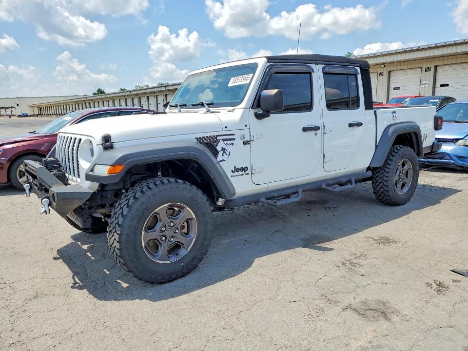 2020 Jeep Gladiator მანქანა იყიდება აუქციონზე, vin: 1C6HJTAG2LL113231, აუქციონის ნომერი: 53513366