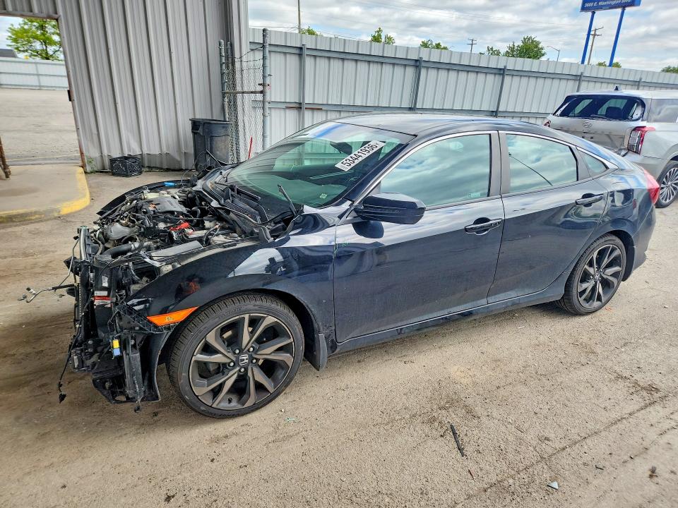 2019 Honda Civic მანქანა იყიდება აუქციონზე, vin: 2HGFC2F83KH526729, აუქციონის ნომერი: 53441936