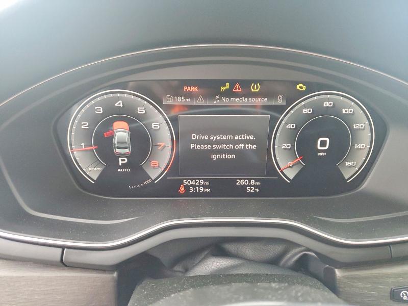 2024 Audi A4 მანქანა იყიდება აუქციონზე, vin: WAUEAAF43RN010750, აუქციონის ნომერი: 53459676