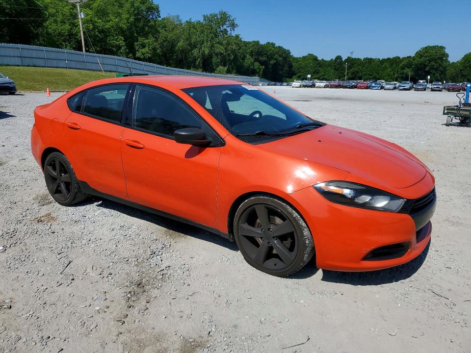 2015 Dodge Dart მანქანა იყიდება აუქციონზე, vin: 1C3CDFBB0FD298560, აუქციონის ნომერი: 53998686
