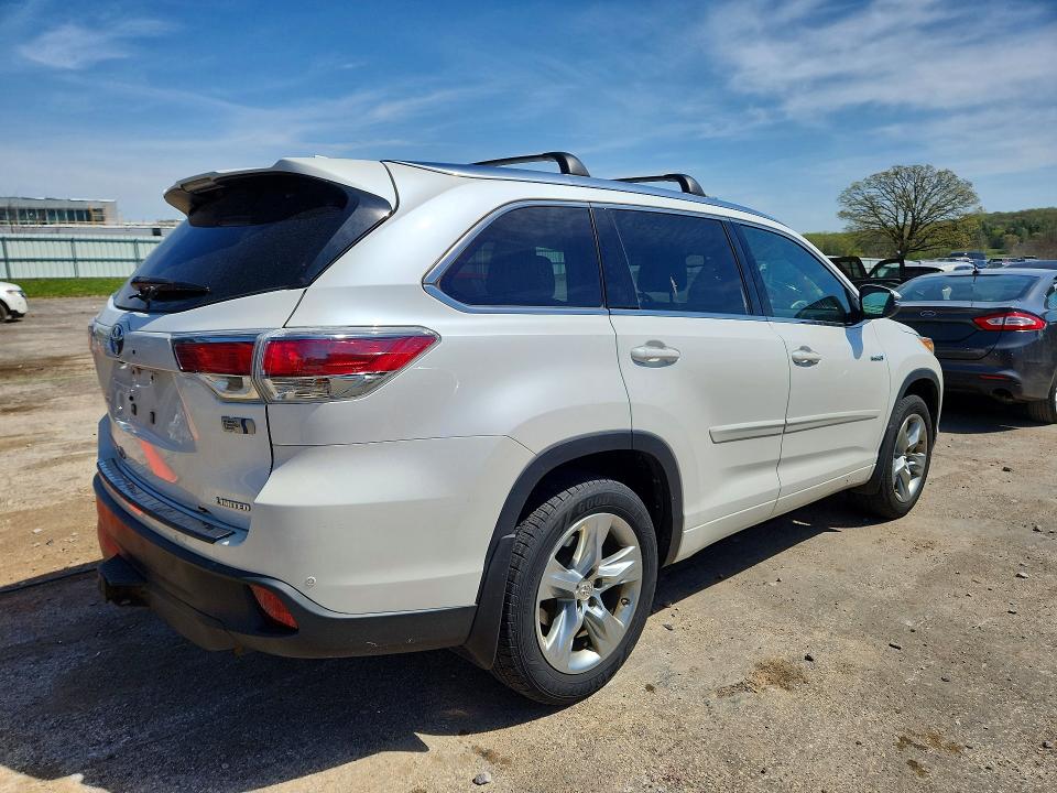 Продаж на аукціоні авто 2015 Toyota Highlander Hybrid, vin: 5TDDCRFHXFS011569, номер лоту: 52244436