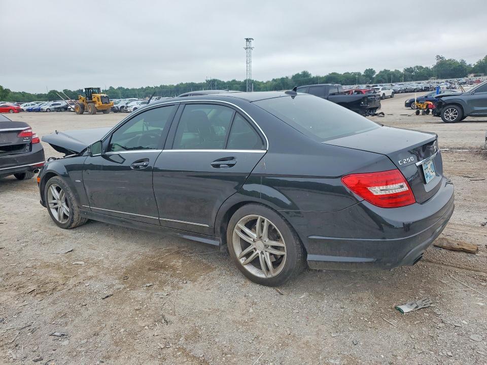54461676 :رقم المزاد ، WDDGF4HB8CA636454 vin ، 2012 Mercedes-benz C مزاد بيع